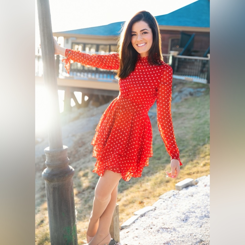 Kiel James Patrick 100% Silk Sweetheart Dress